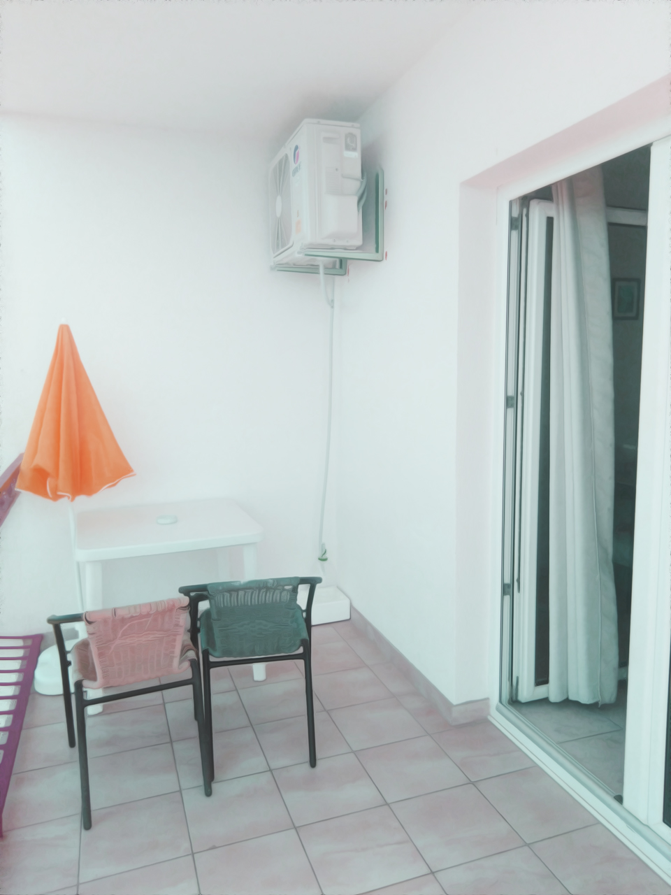 Apartments Blazenka - one of it's six balcony's