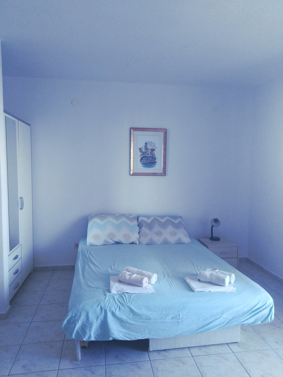 Apartments Blazenka - one of it's six bedrooms