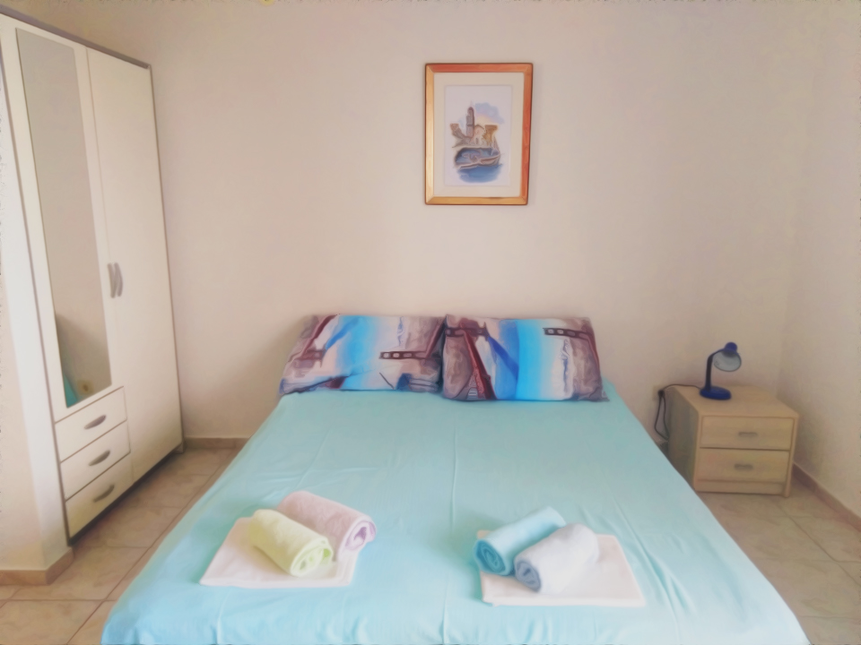 Apartments Blazenka - one of it's six bedrooms