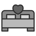 Apartments Blaženka marital bed with linen icon